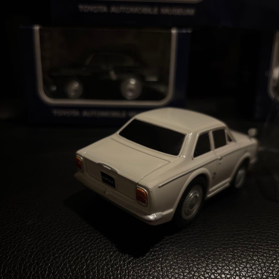 トヨタ自動車博物館プルバックカー 4台セット　クラウン　カローラ　トレノ　レビン