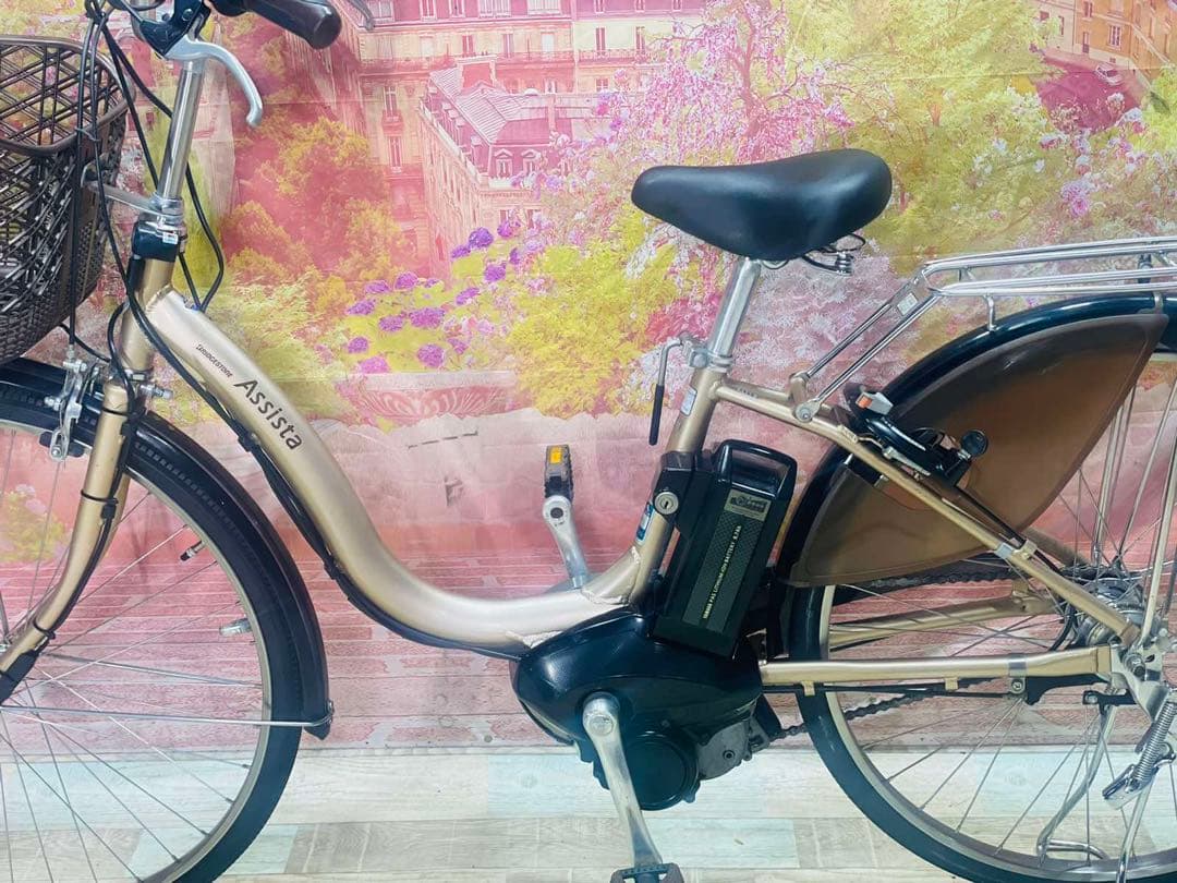 K3231 電動自転車 ブリヂストンアシスタ ママチャリ 26インチ 送料無料