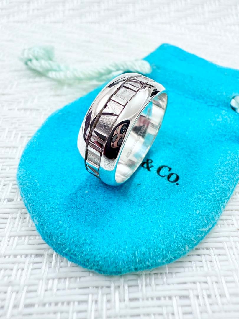 ティファニー　アトラス　22号　磨き済み　925 リング　指輪　2003