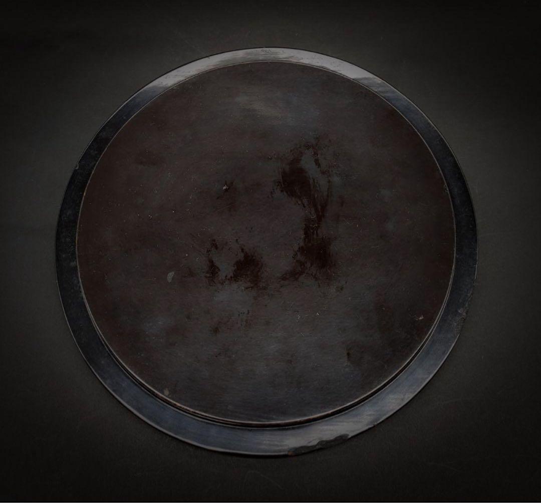 中國美術 古玩 双耳竹纹样壺 青華染付 水指し