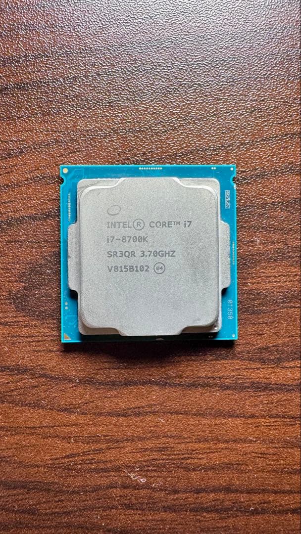 CPU Intel Core i7-8700K CPU 3.7GHz
