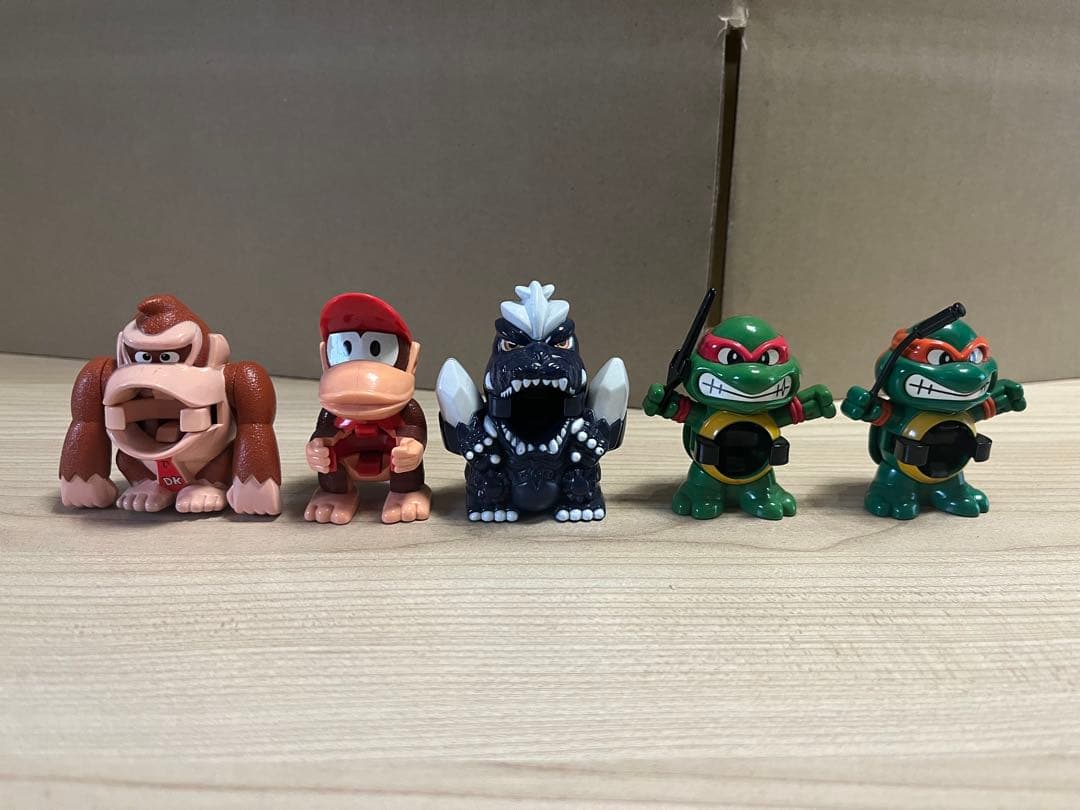 ビーダマン　ドンキーコング　ディーディー　ゴジラ　タートルズ　まとめ　希少