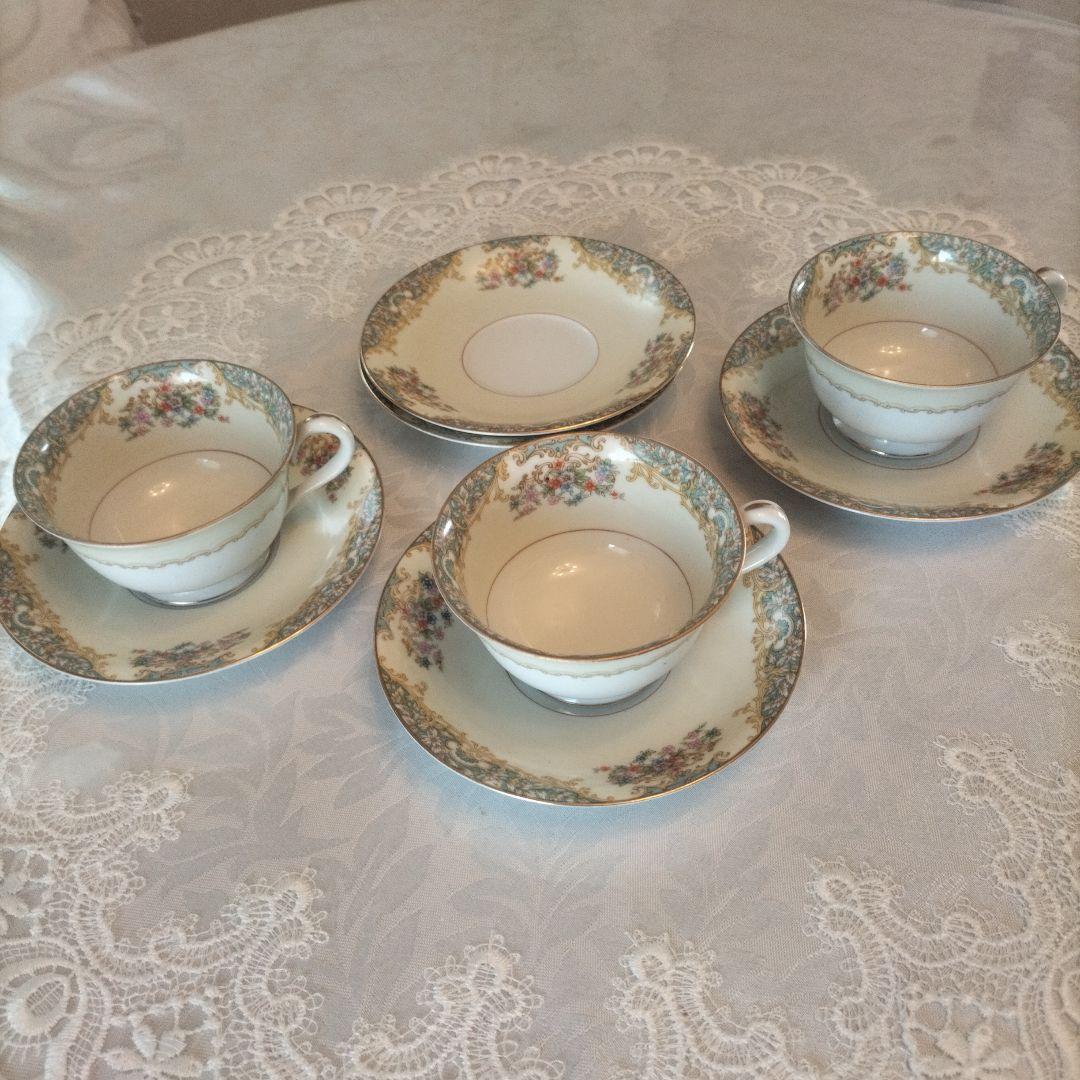 値引きしました❗【希少】オールドノリタケrose china ティーセット