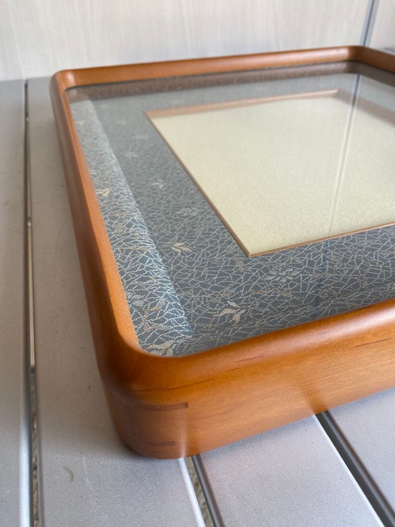 色紙　額縁　書道　隅丸　和額　未使用　高級