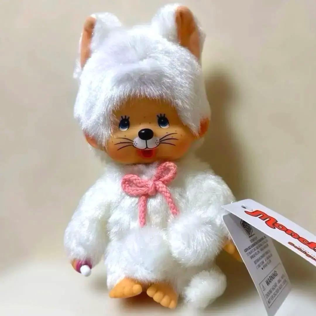 レア　EU モンチッチ　ホワイトキャット　白い猫　white cat 海外限定