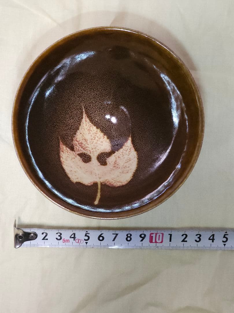 木葉天目茶碗　台湾陶芸作家、邱奕志(ていえきし)作