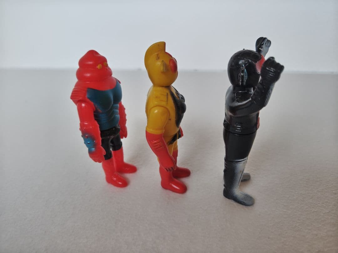 タカトク　アクマイザー3　ザビタン　イービル　ガブラ　ソフビ3体セット