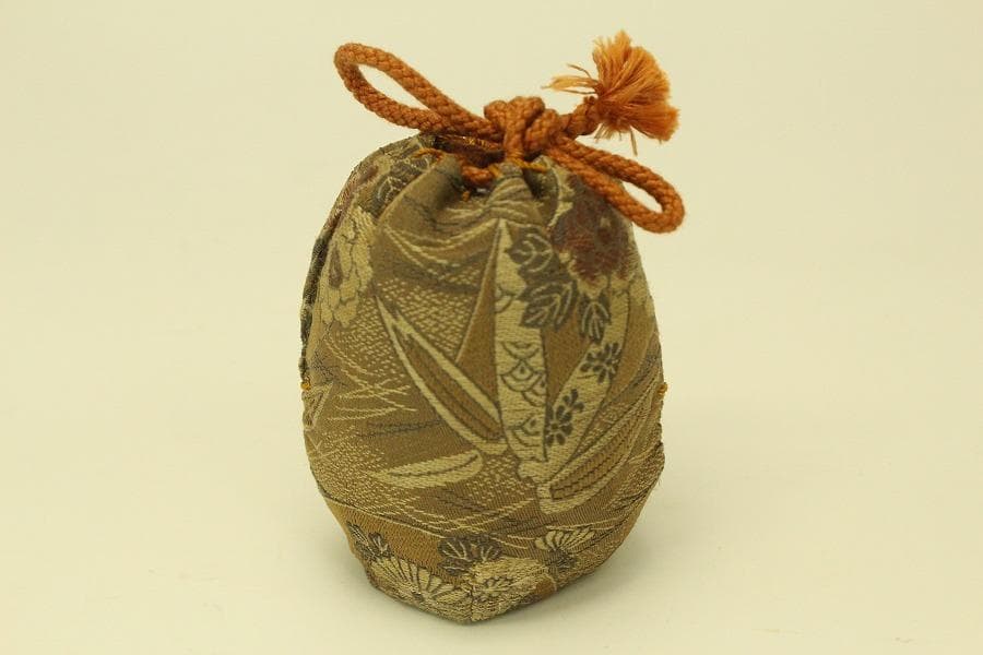 茶道具 備前茶入 共蓋(A767)