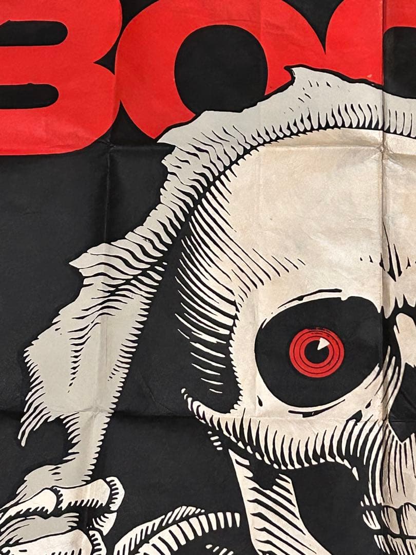 POWELL BONES スカルデザイン バナー ヴィンテージ1984年製