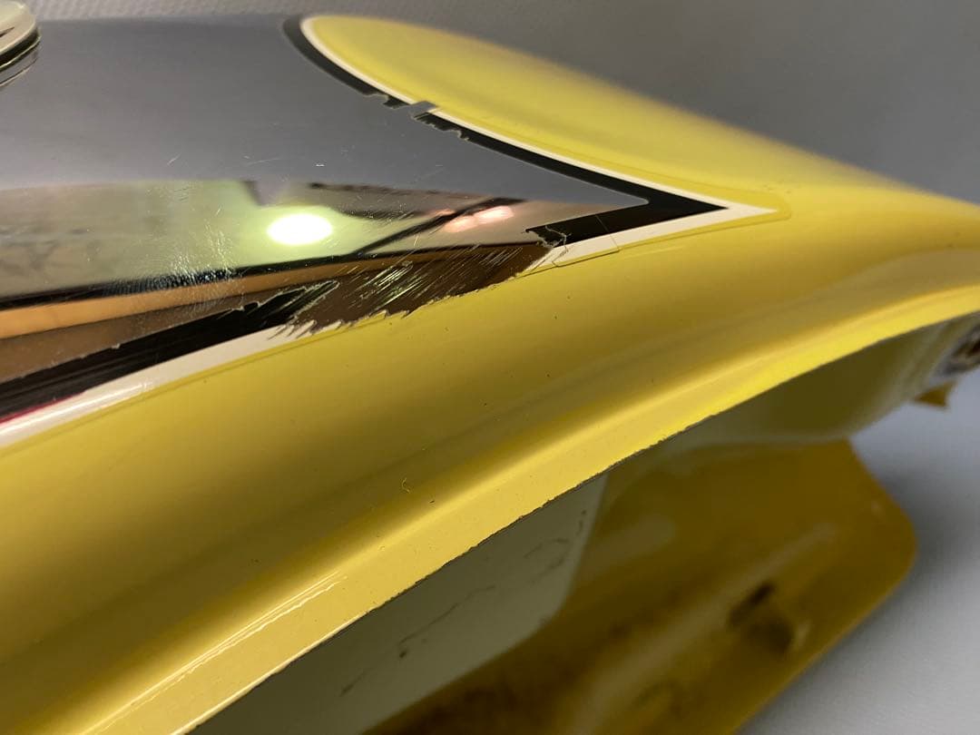 Kawasaki エストレヤ　エストレア　タンク　メッキ　キャブ　カワサキ