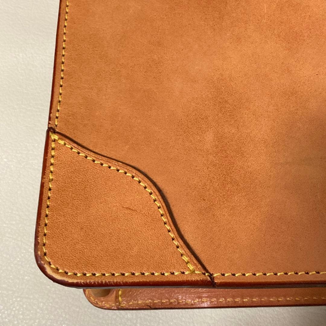 FIVE WOODS ブリーフケース 本革 レザー 林五 真ちゅう鍵付き