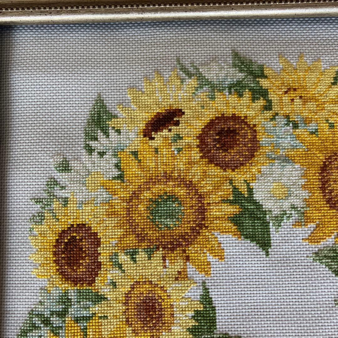 ホビーラホビーレクロスステッチ　サンフラワーリース