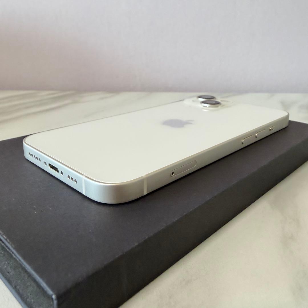 極美品♡iPhone 13本体♡86%スターライト 128GB ガラスフィルム付