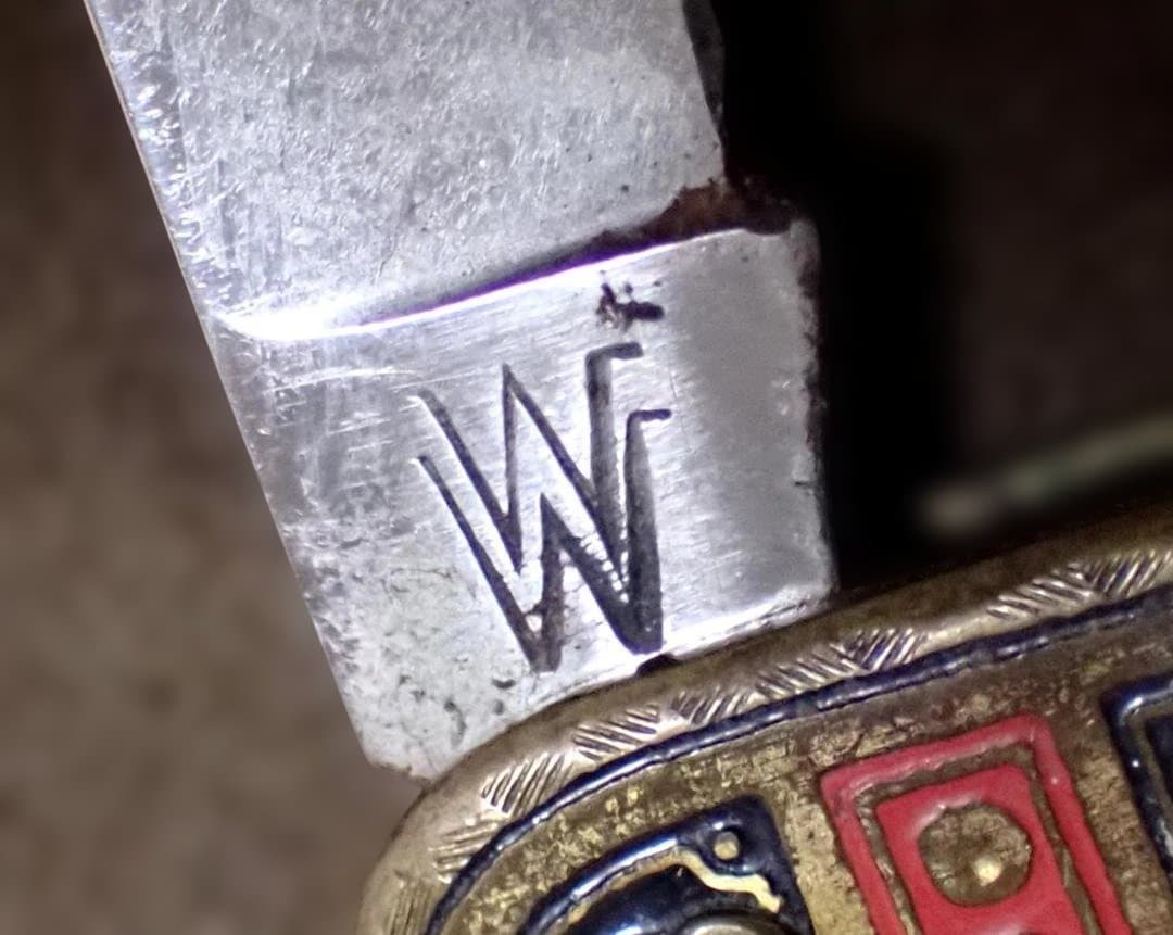 アンティーク/ヴィンテージ Wilh Wagner Solingen美しいナイフ