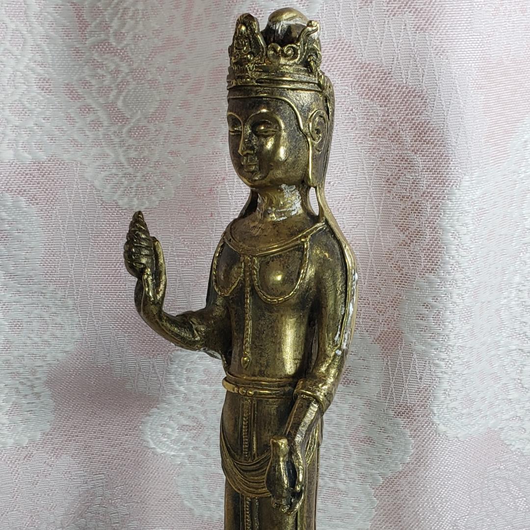 ◆金銅如来立像 仏像◆検）新羅仏 天平仏 飛鳥仏 高麗仏 百済仏 空海 親鸞