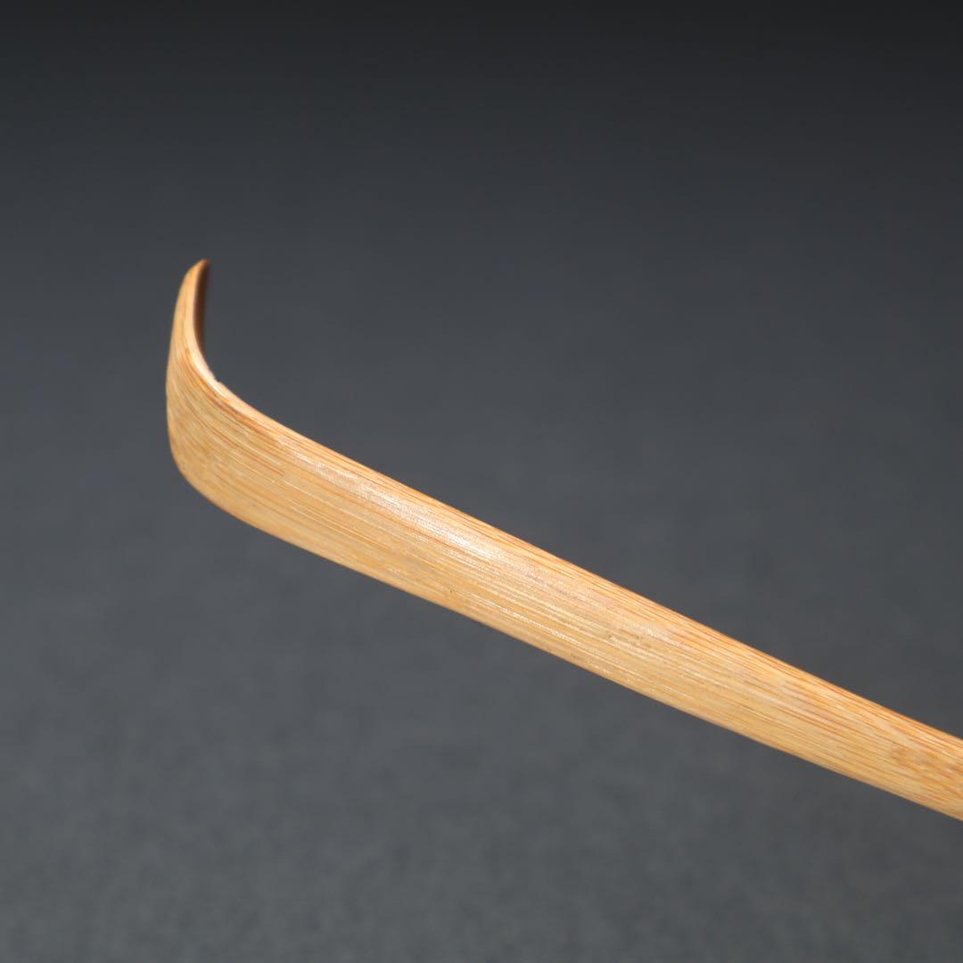 【茶道具】茶杓　雁が音　かりがね　小堀定泰　大徳寺 R0539ダP