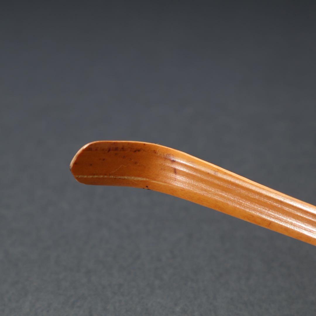 【茶道具】茶杓　雁が音　かりがね　小堀定泰　大徳寺 R0539ダP