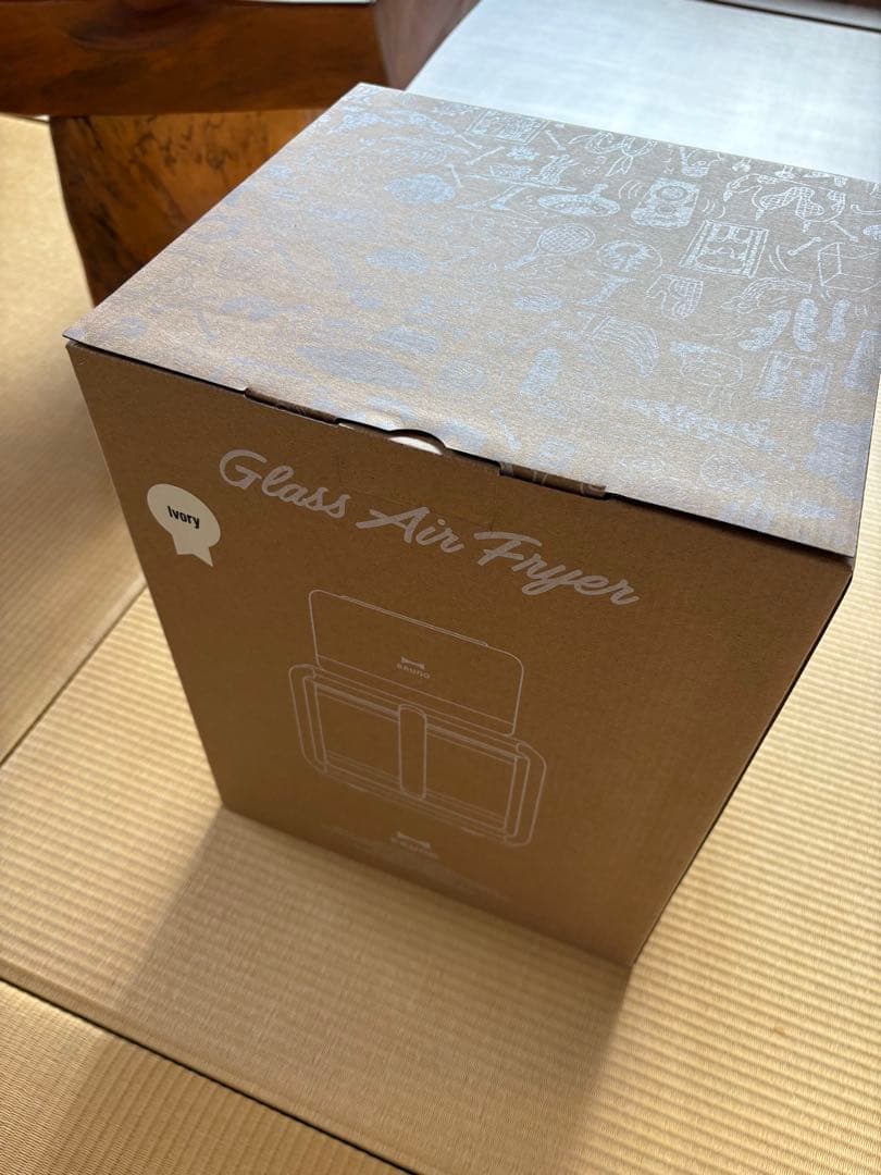 ※週末値引き※BRUNO ガラスエアフライヤー 新品未使用