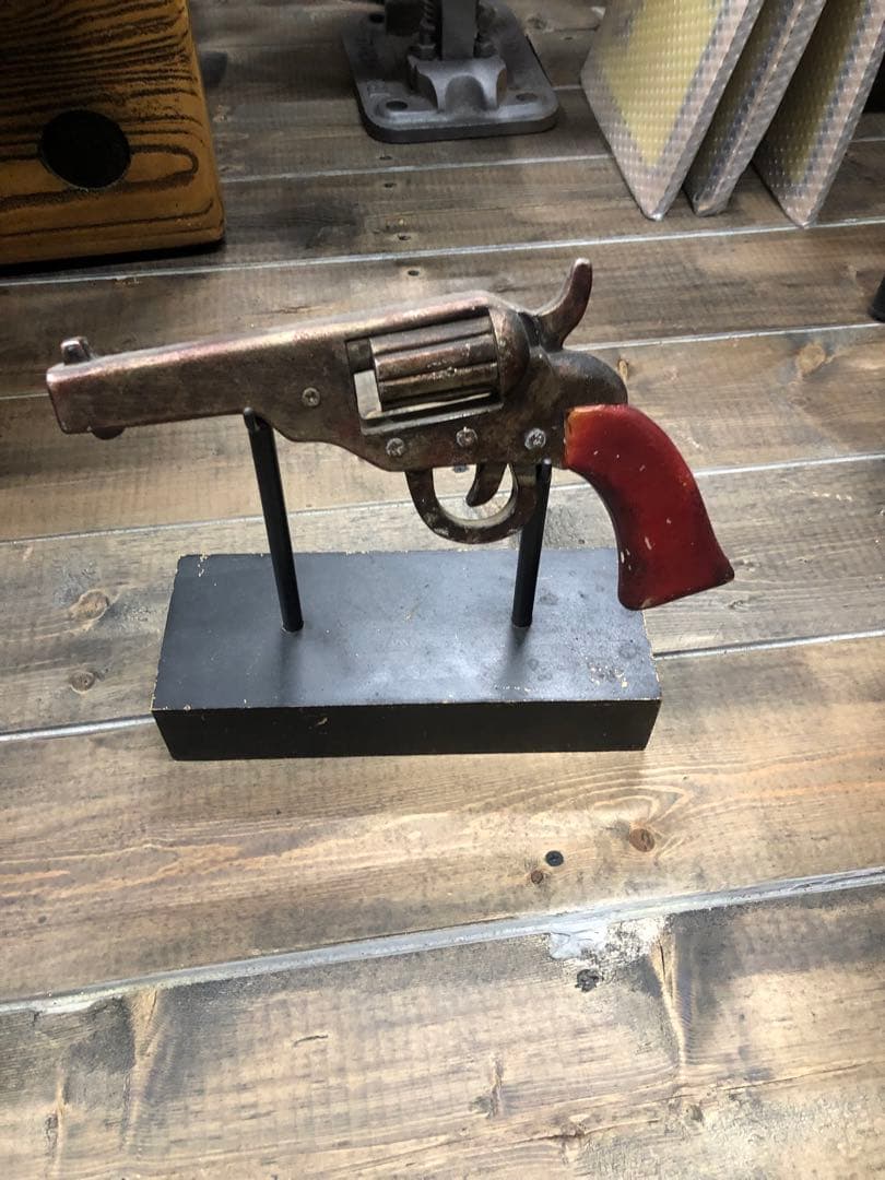 拳銃　オブジェ　アメリカン雑貨　ビンテージ　アンティーク　アメリカ