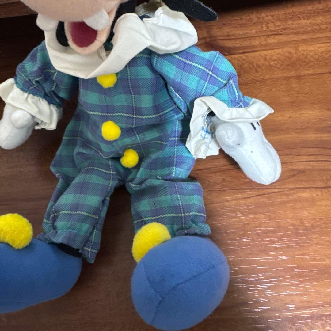 グーフィー　ピエロ　サーカス　ぬいぐるみ タグなし