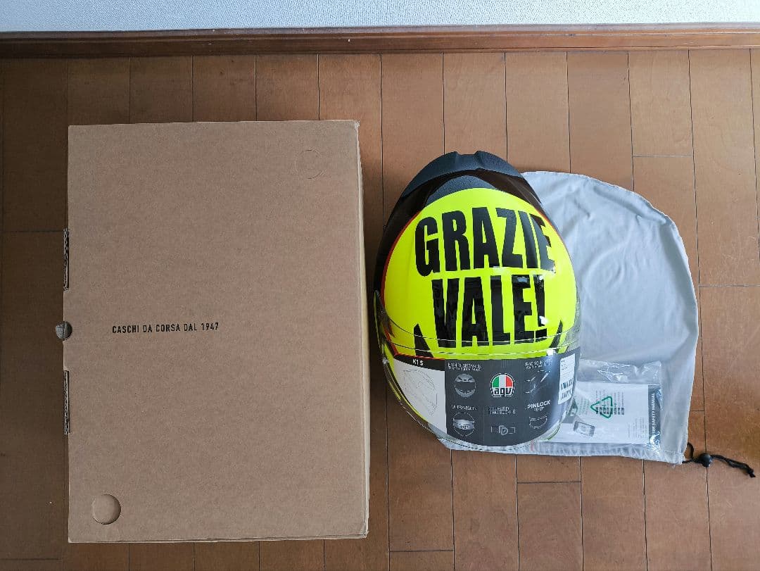 【芝犬】AGV K-1 S GRAZIE VALE ヘルメット Lサイズ