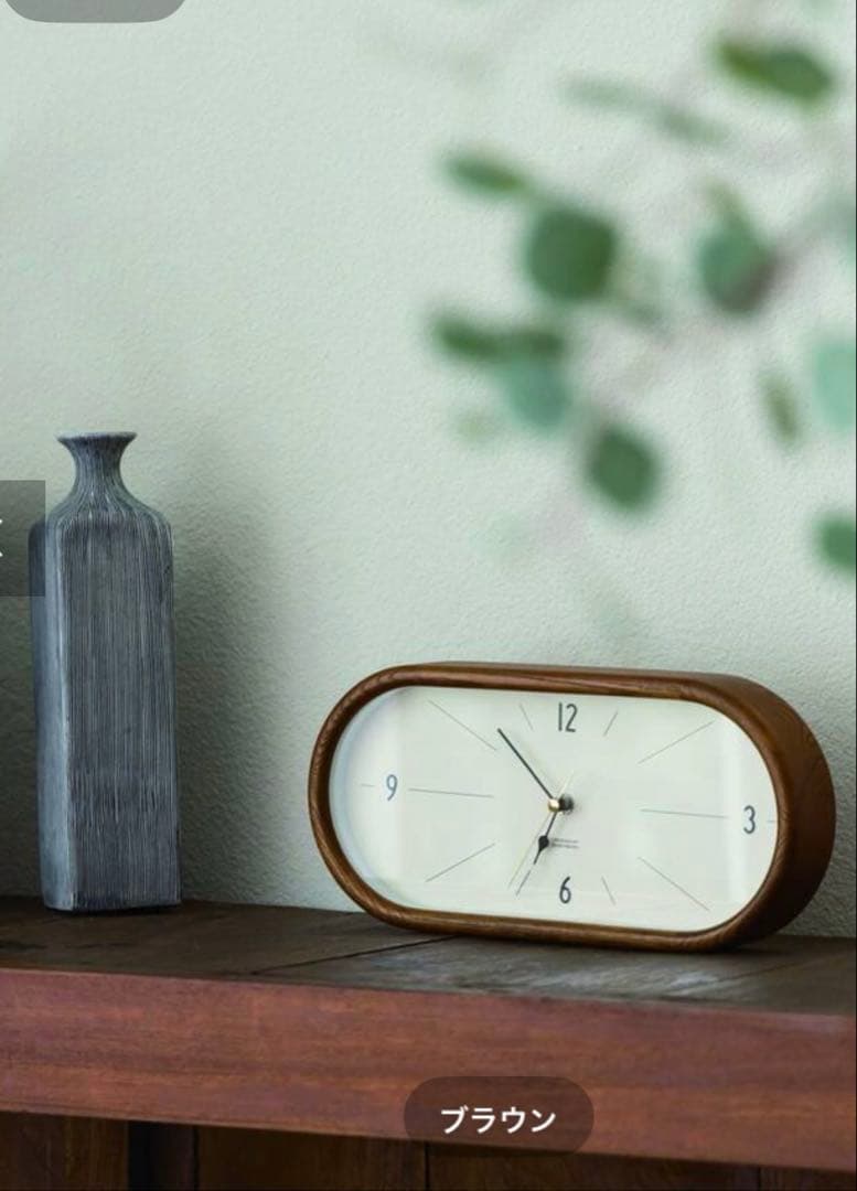 Curva wall clock 置き時計／掛け時計