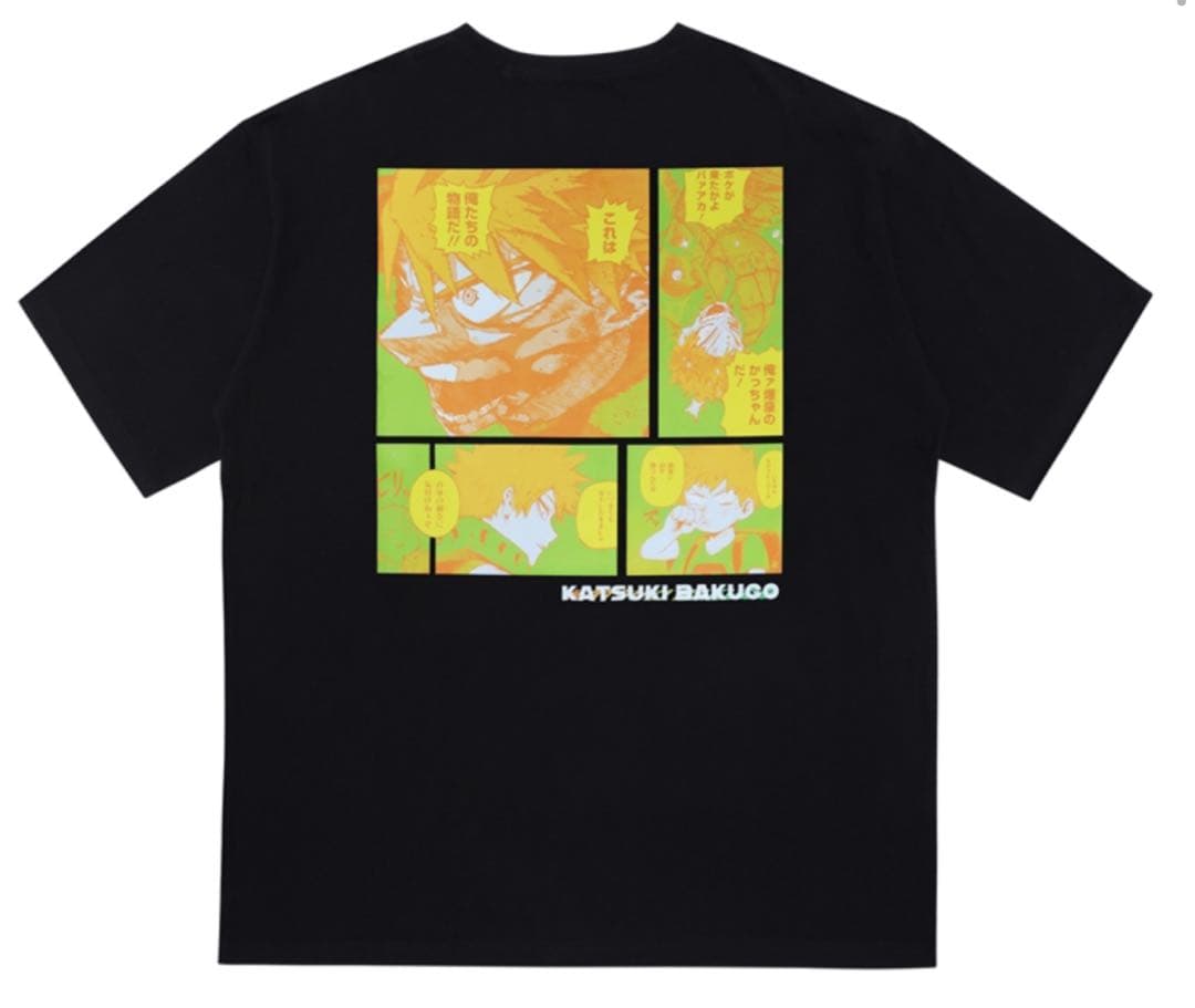 僕のヒーローアカデミア 爆豪勝己 ビックシルエットTシャツ バースデイ2025