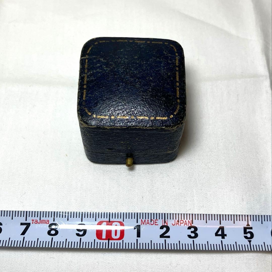 英国 アンティークジュエリーボックス リング用