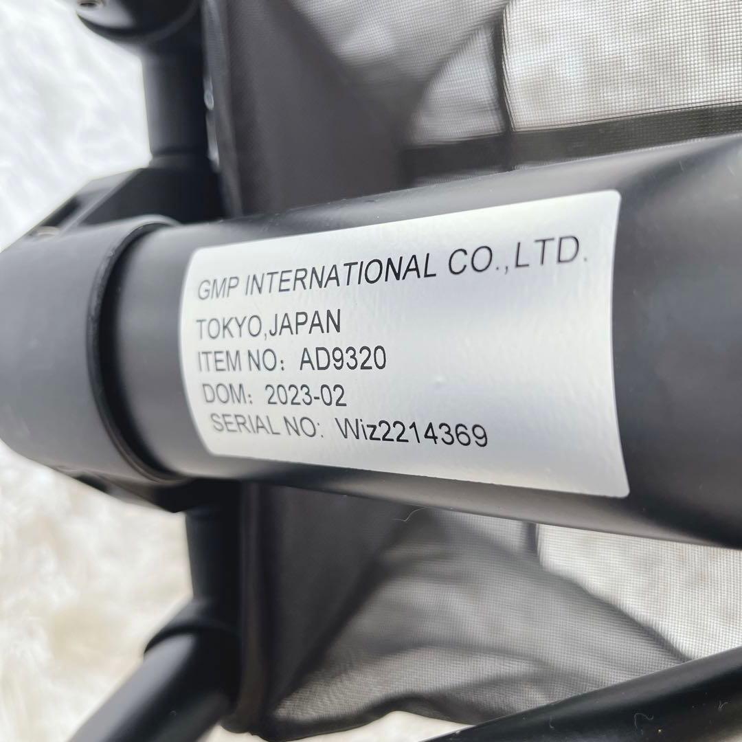 AirBuggy エアバギー　グレー　ペットウィズ　ペットカート　極美品　犬