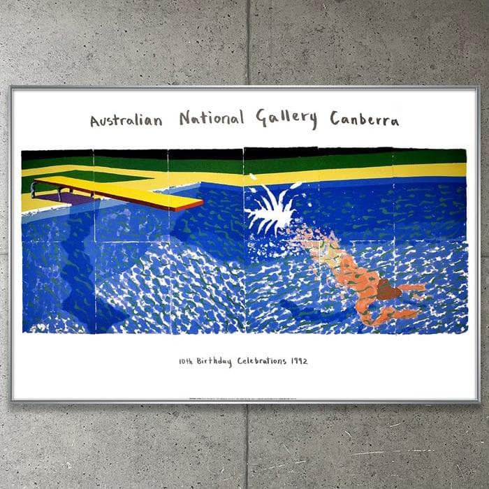 貴重/額装品/ペーパープール/デビット ホックニー/インテリア/アート/ポスター