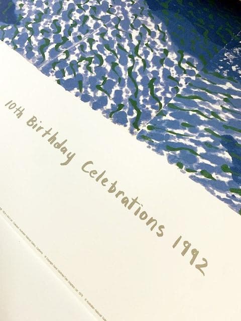 貴重/額装品/ペーパープール/デビット ホックニー/インテリア/アート/ポスター