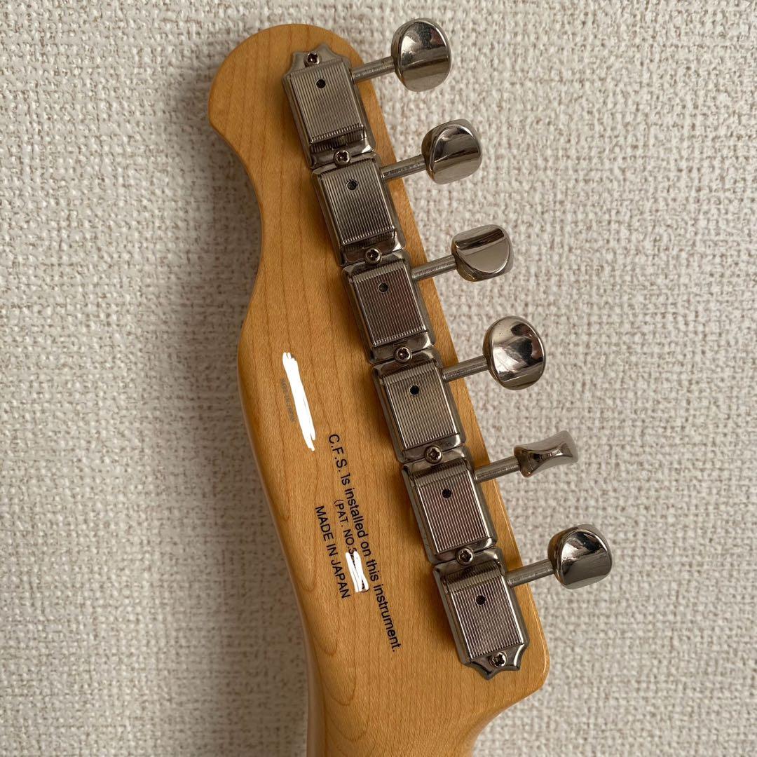 ギター FUJIGEN Telecaster Thinline white