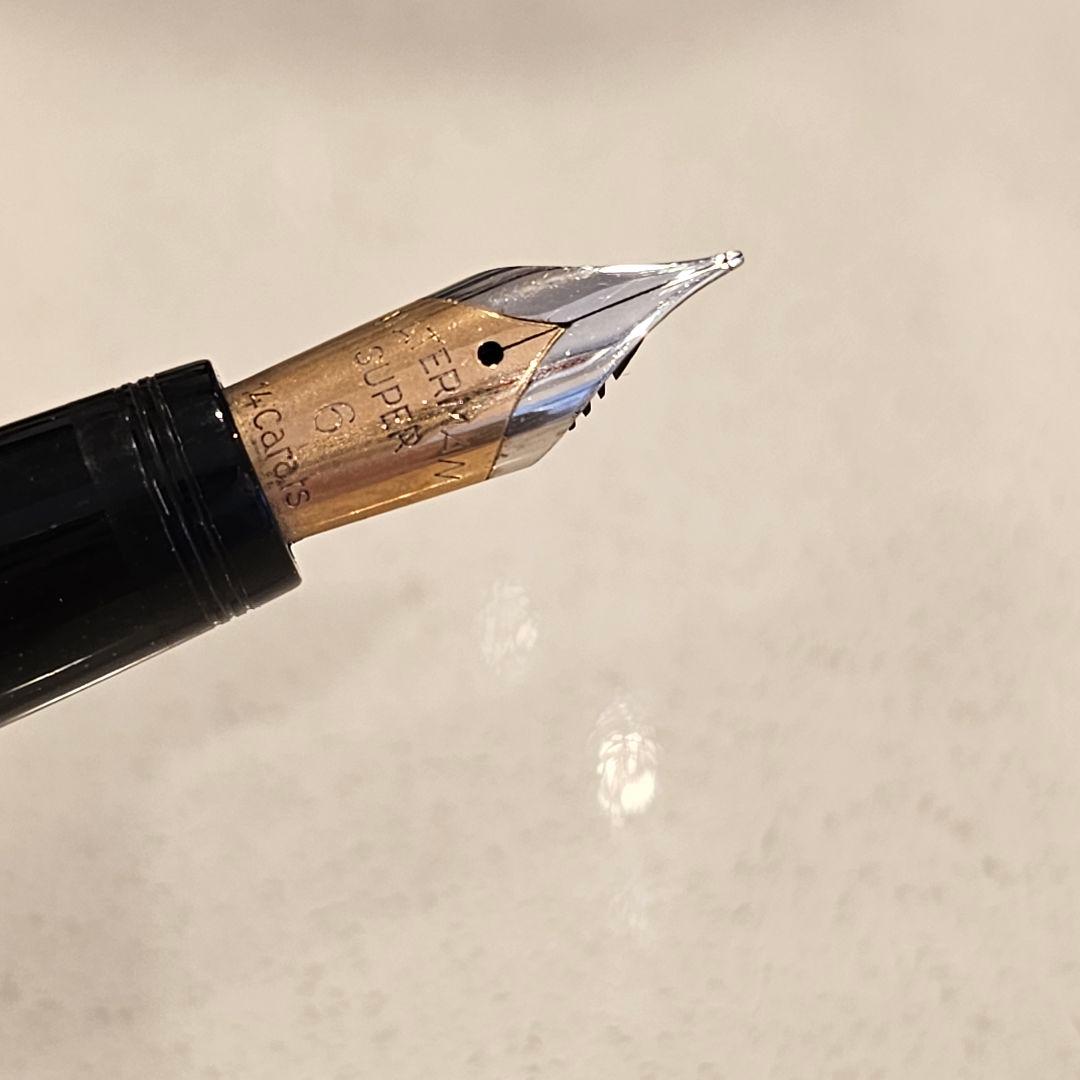 WATERMAN SUPER6ヴィンテージ万年筆14Carat