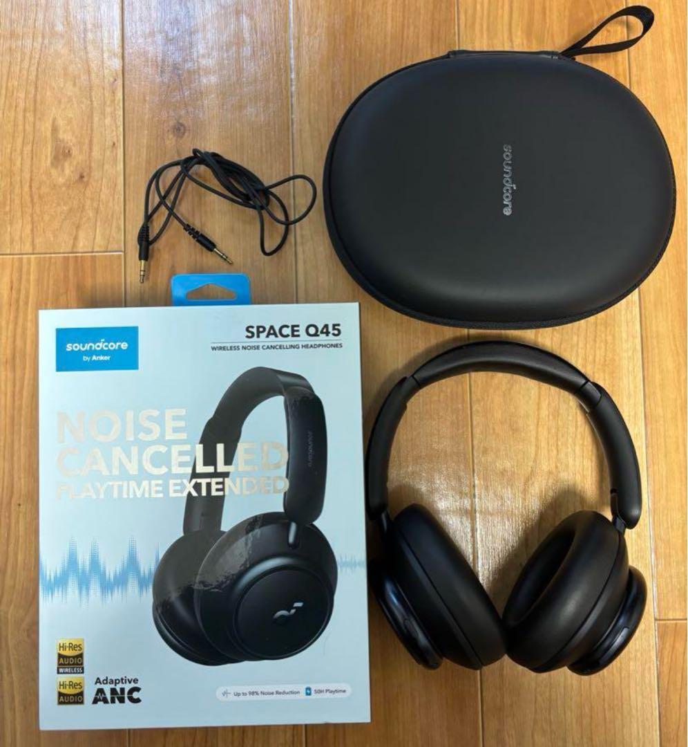 アンカー　Soundcore SPACE Q45 ワイヤレスヘッドホン