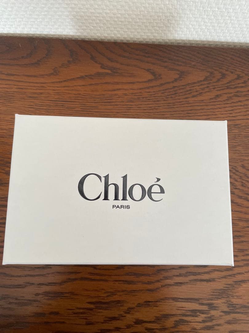 Chloé ベージュ 三つ折り財布