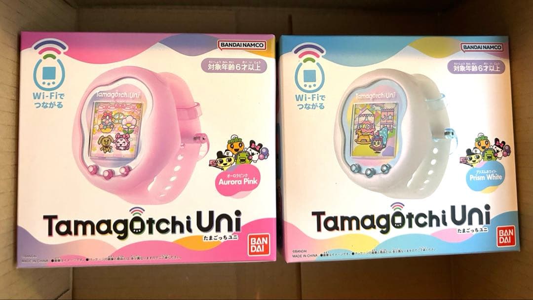 その他 Tamagotchi Uni Aurora Pink&Prism White