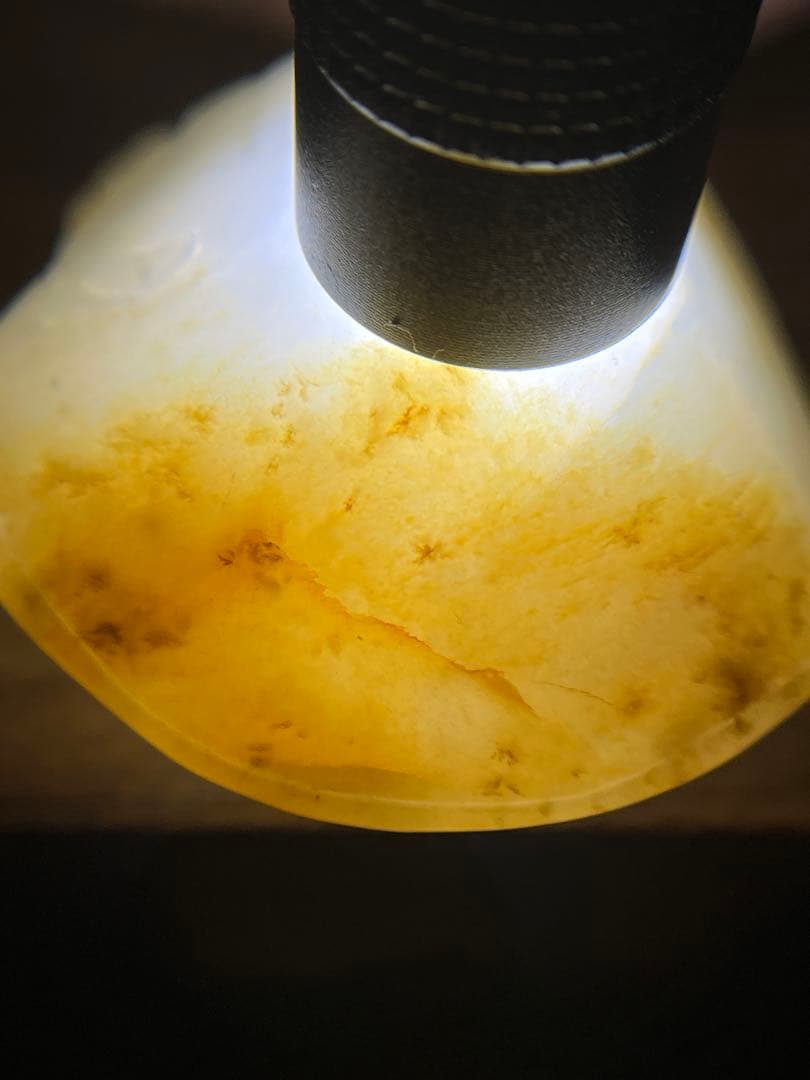 本物和田玉★子料★青花黄皮！招財モチーフ龍亀証明書付き03 新疆和田玉