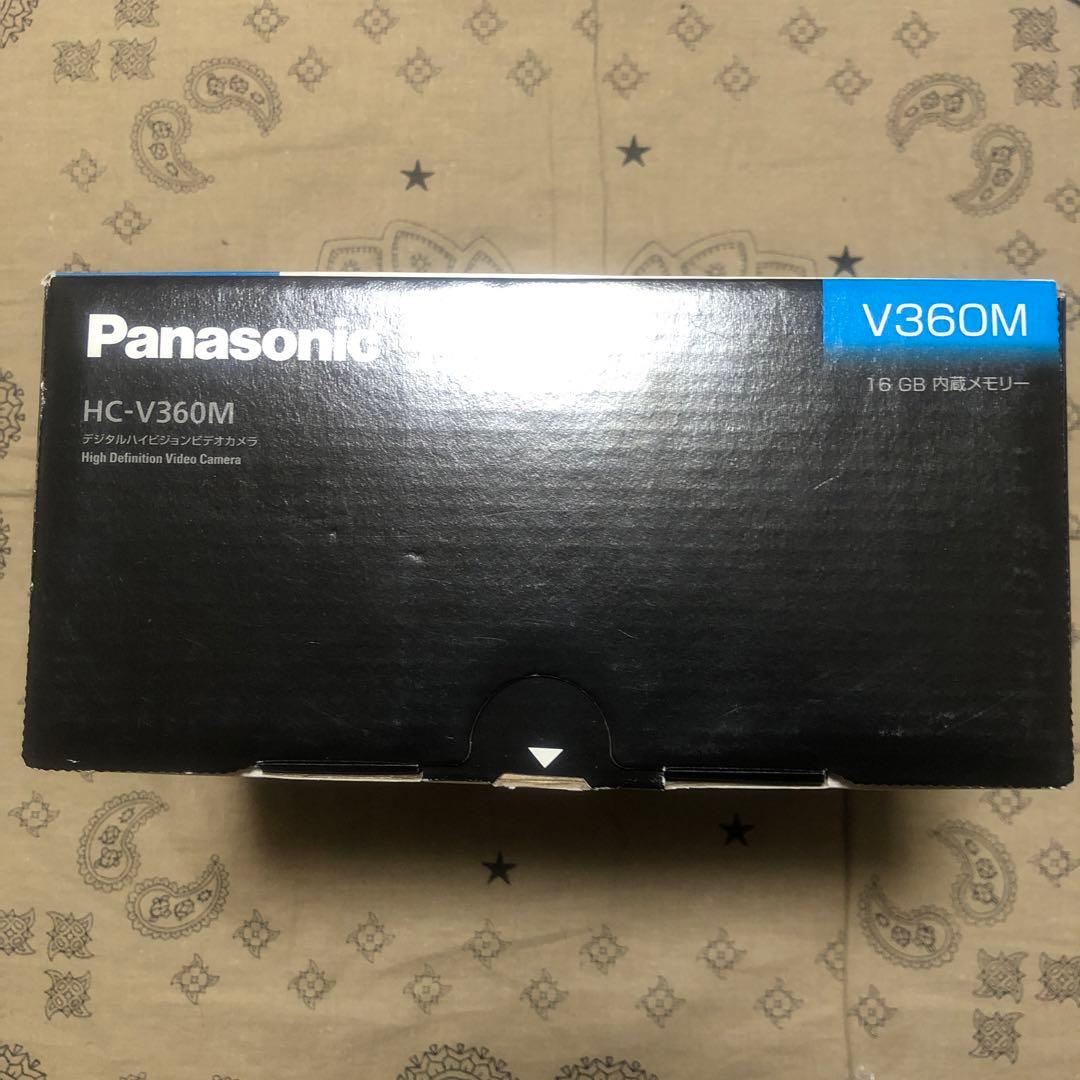 ほぼ新品 Panasonic HC-V360M ビデオカメラ 完品