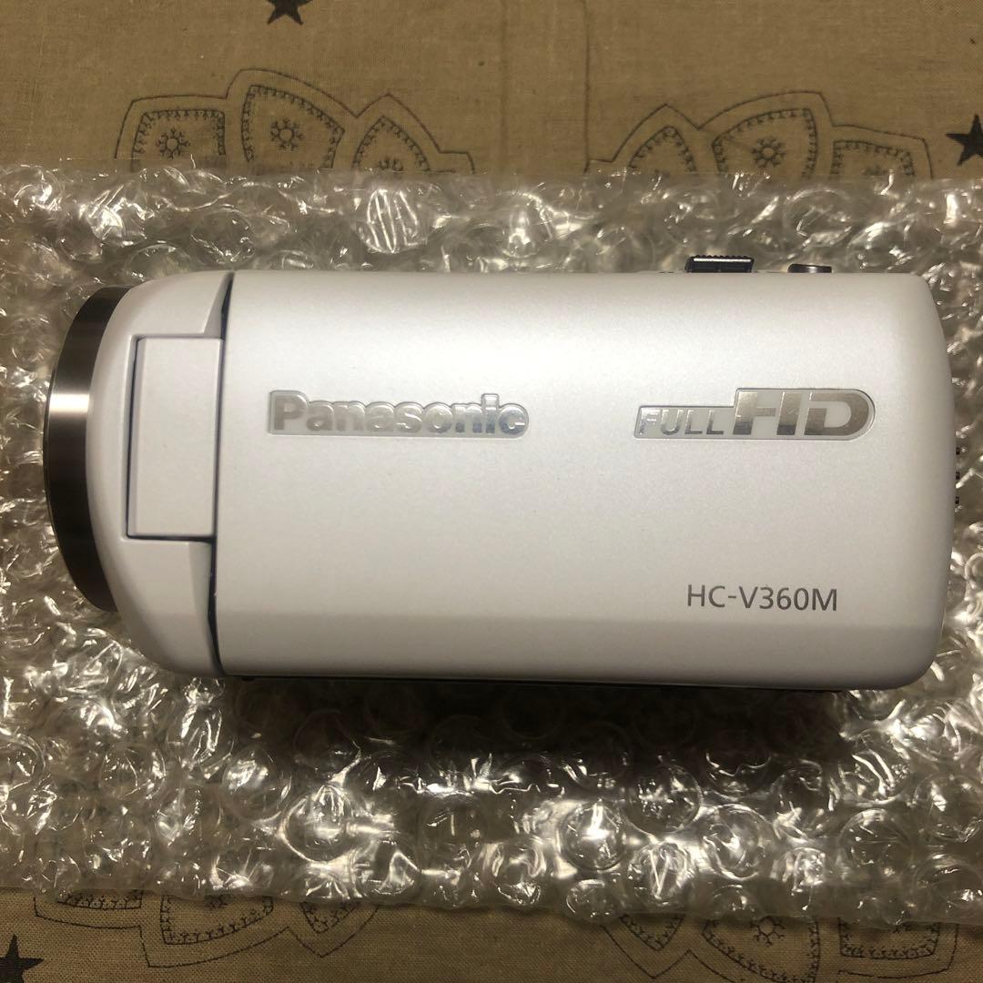 ほぼ新品 Panasonic HC-V360M ビデオカメラ 完品