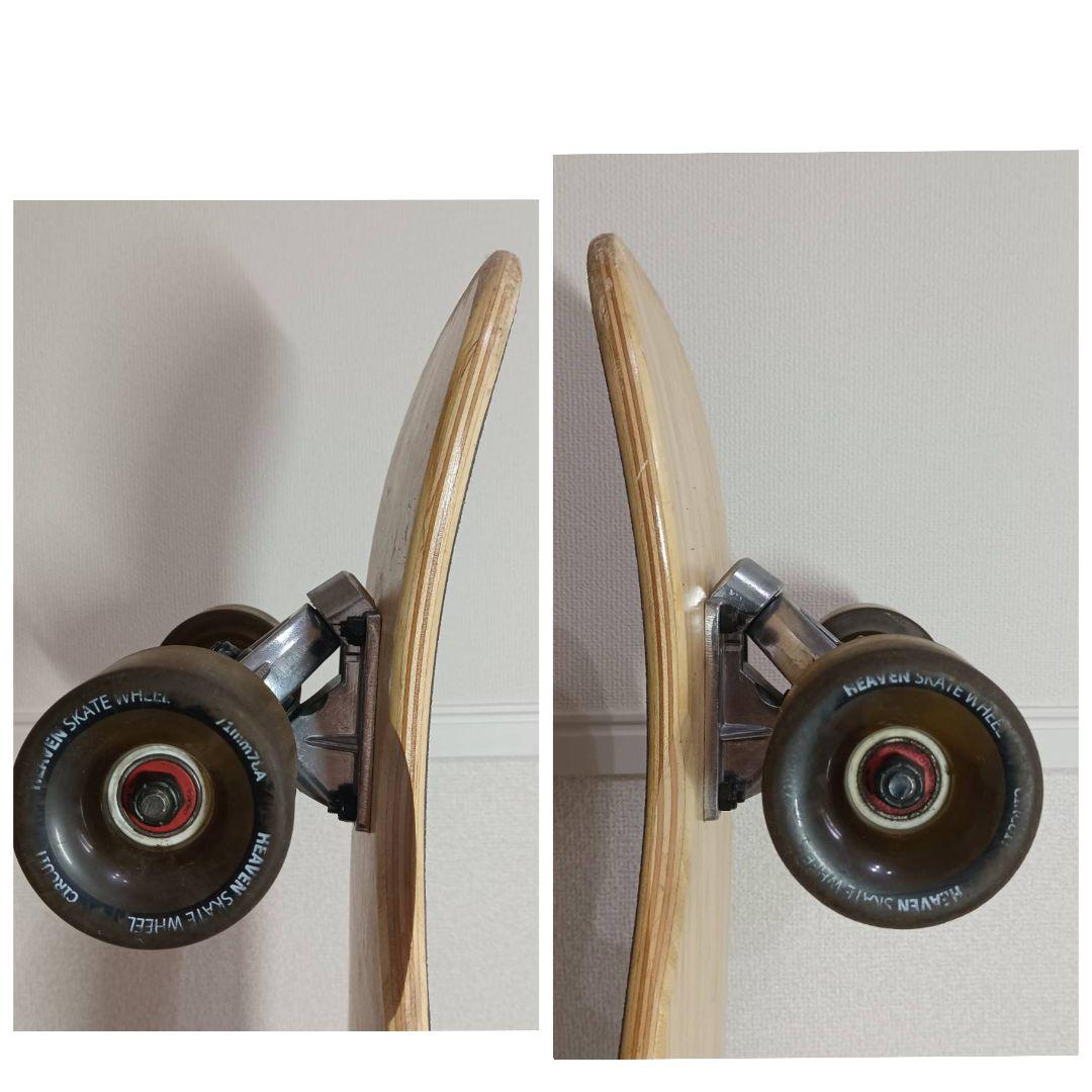 ヘブン ロングスケートボード ダンシング ウェーバートラック 116cm