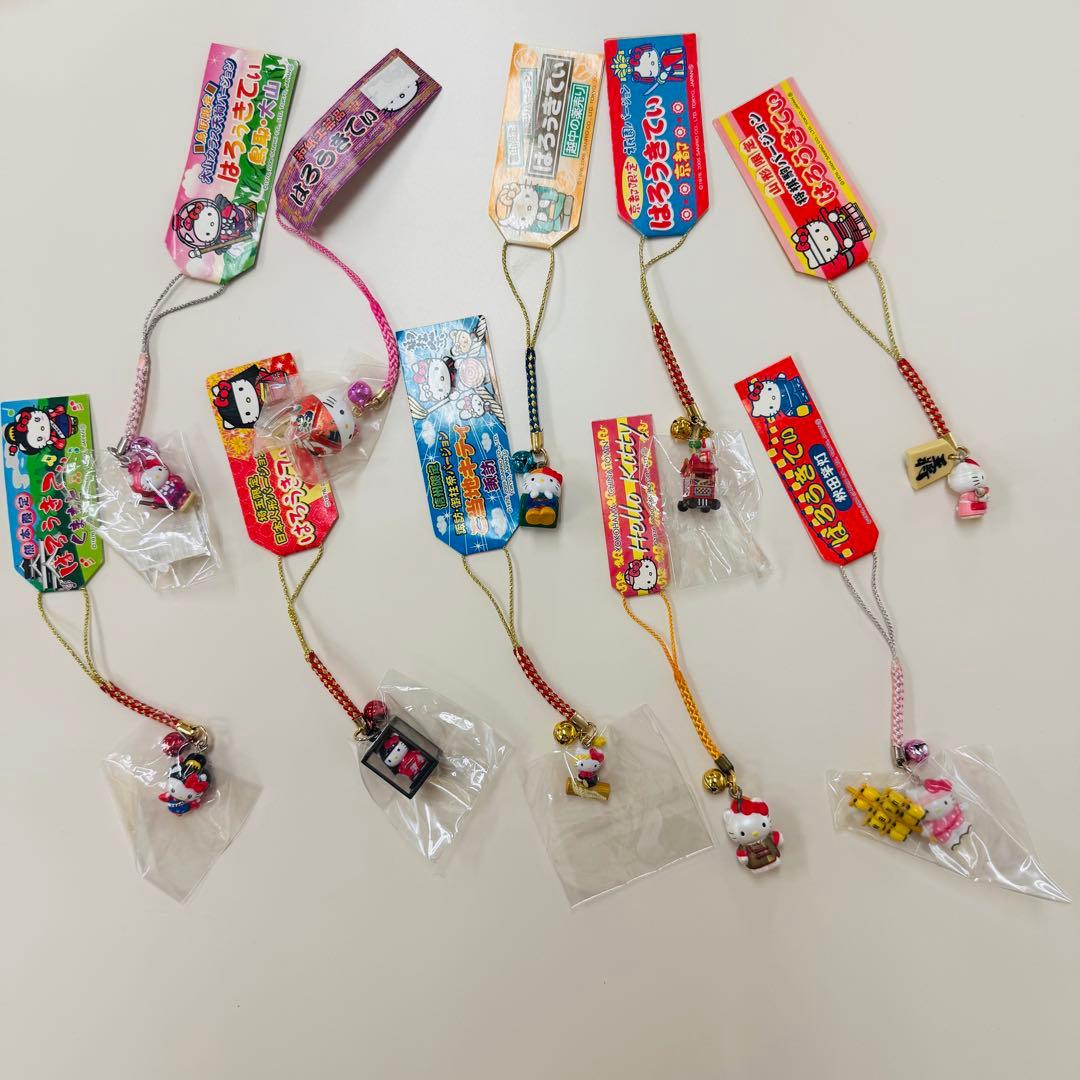 ② ハローキティ　まとめ売り　ストラップ　ご当地　新品