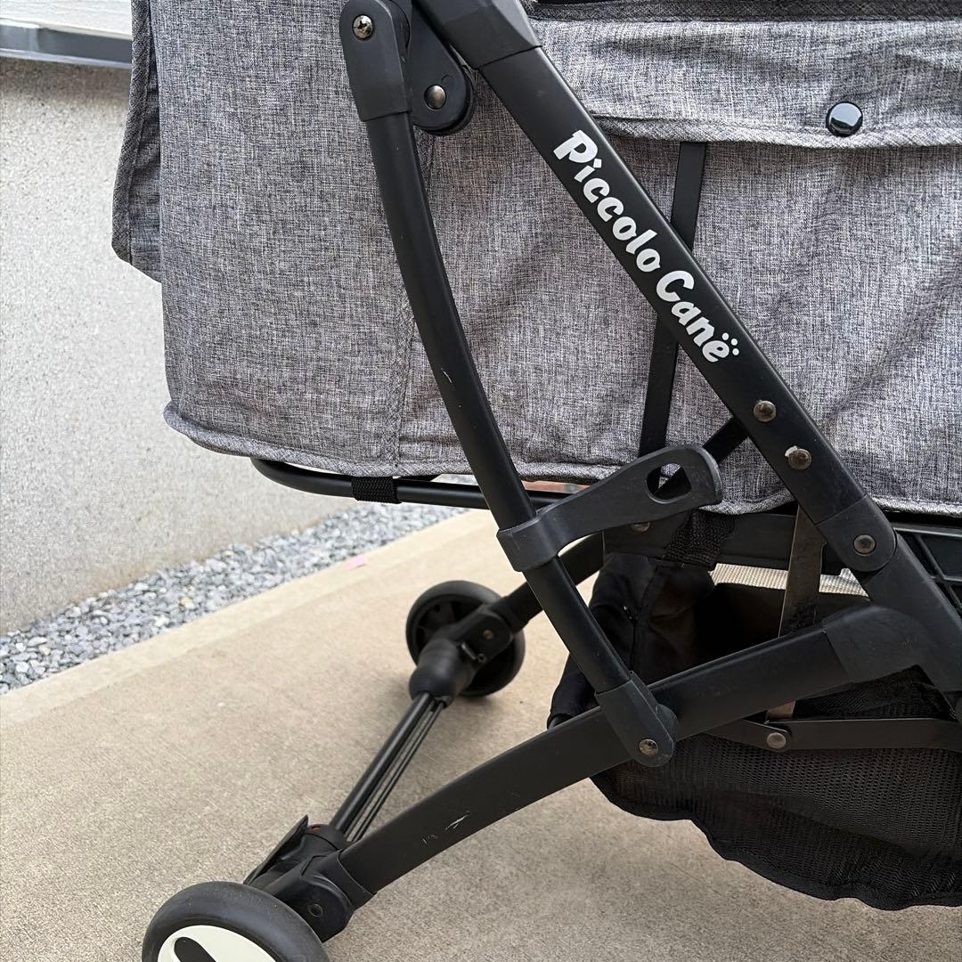 ピッコロカーネ　ベーネ　グレー　ペットカート