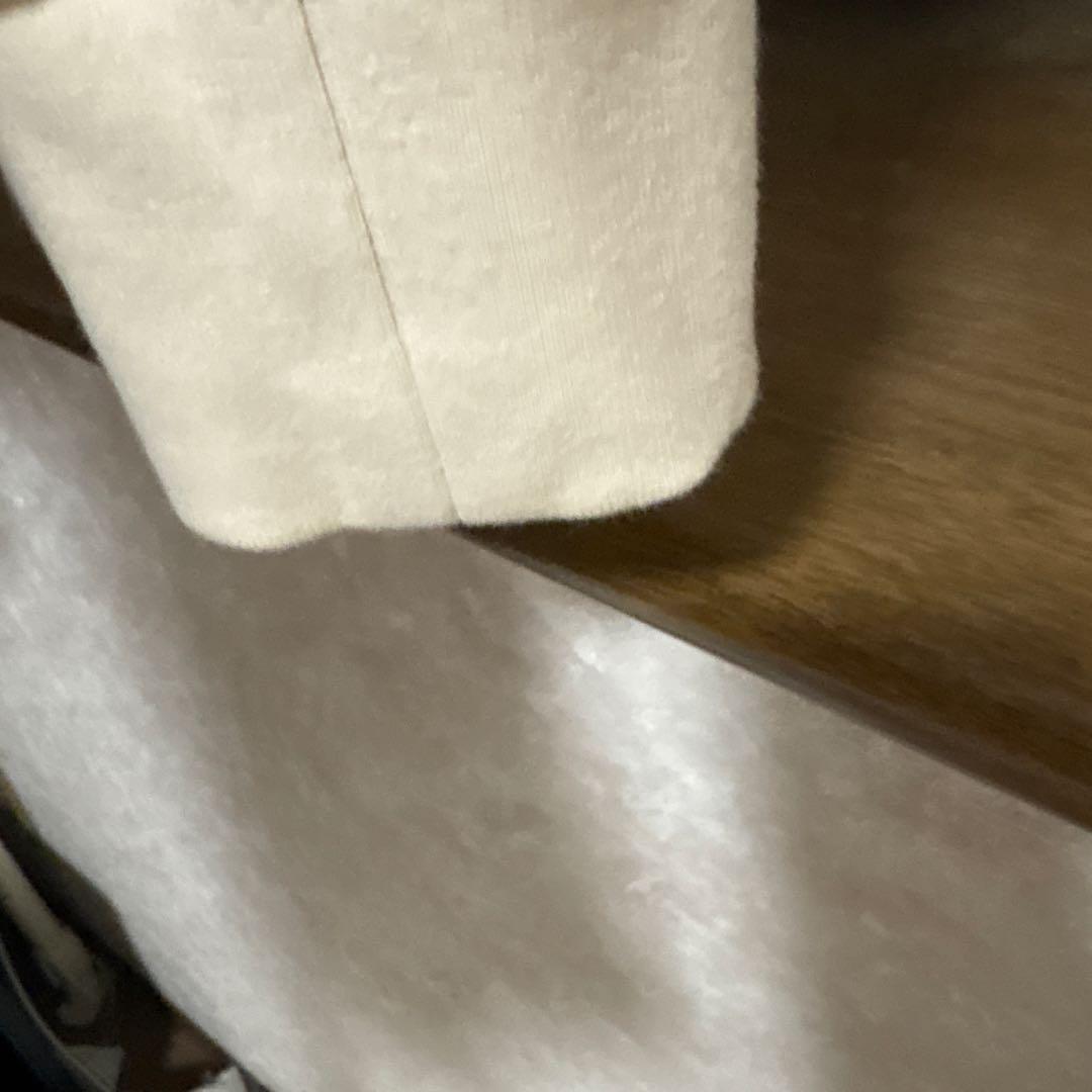 MONCLER フード付きパーカー S アイボリー