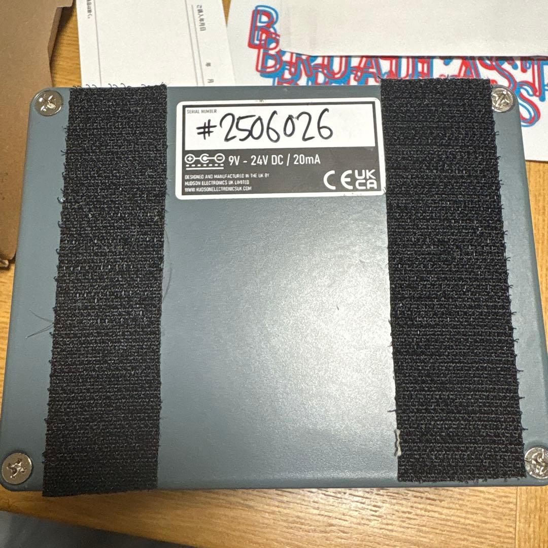 ギター Hudson Electronics Broadcast Dual Foot