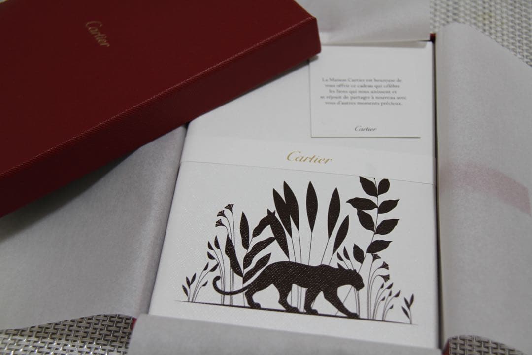 Cartier カルティエ 非売品 ノベルティ ノート 2冊