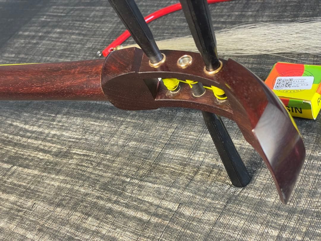 和胡弓紅木　弓　付属品