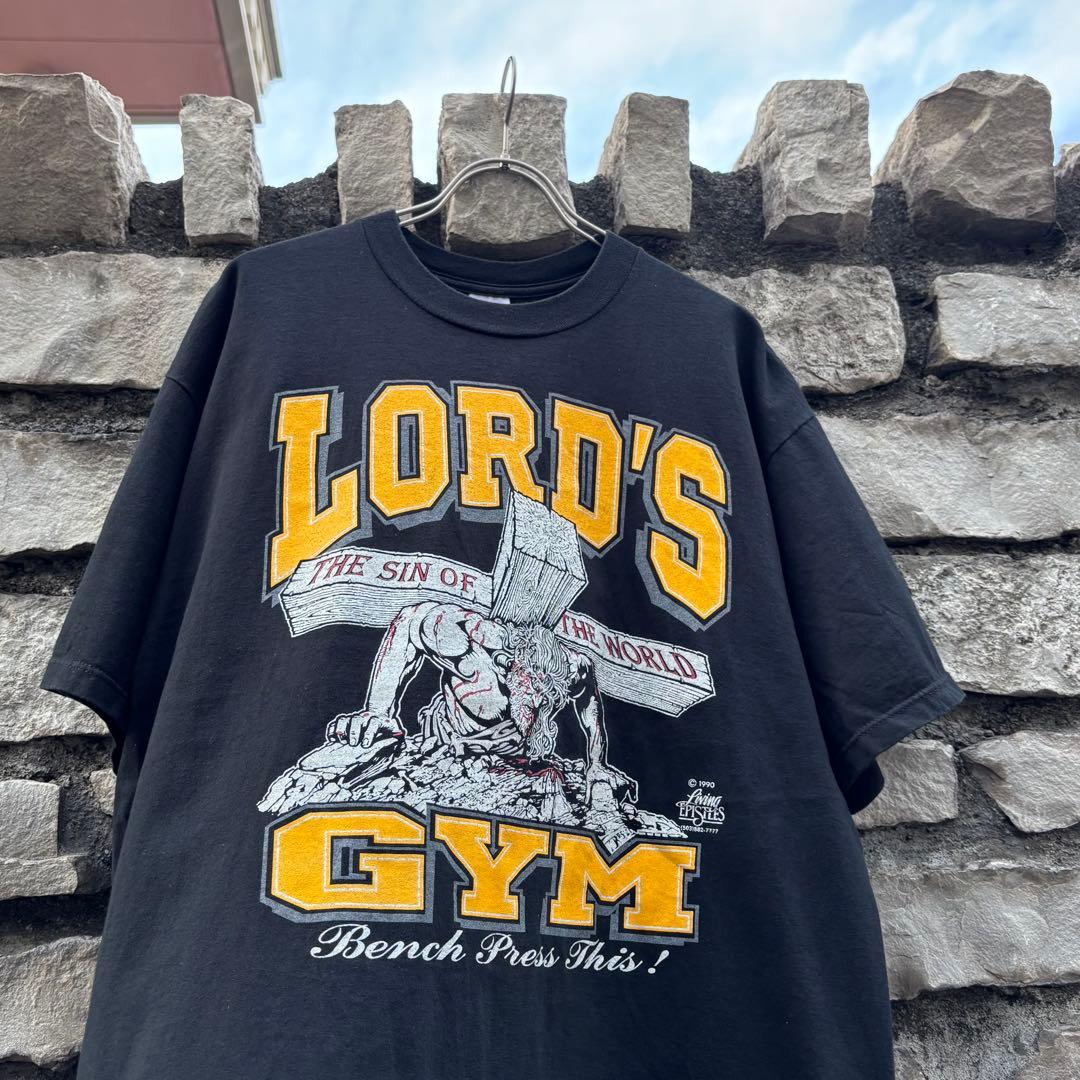 【90s】 LORDS GYM ローズジム vintage tシャツ XL