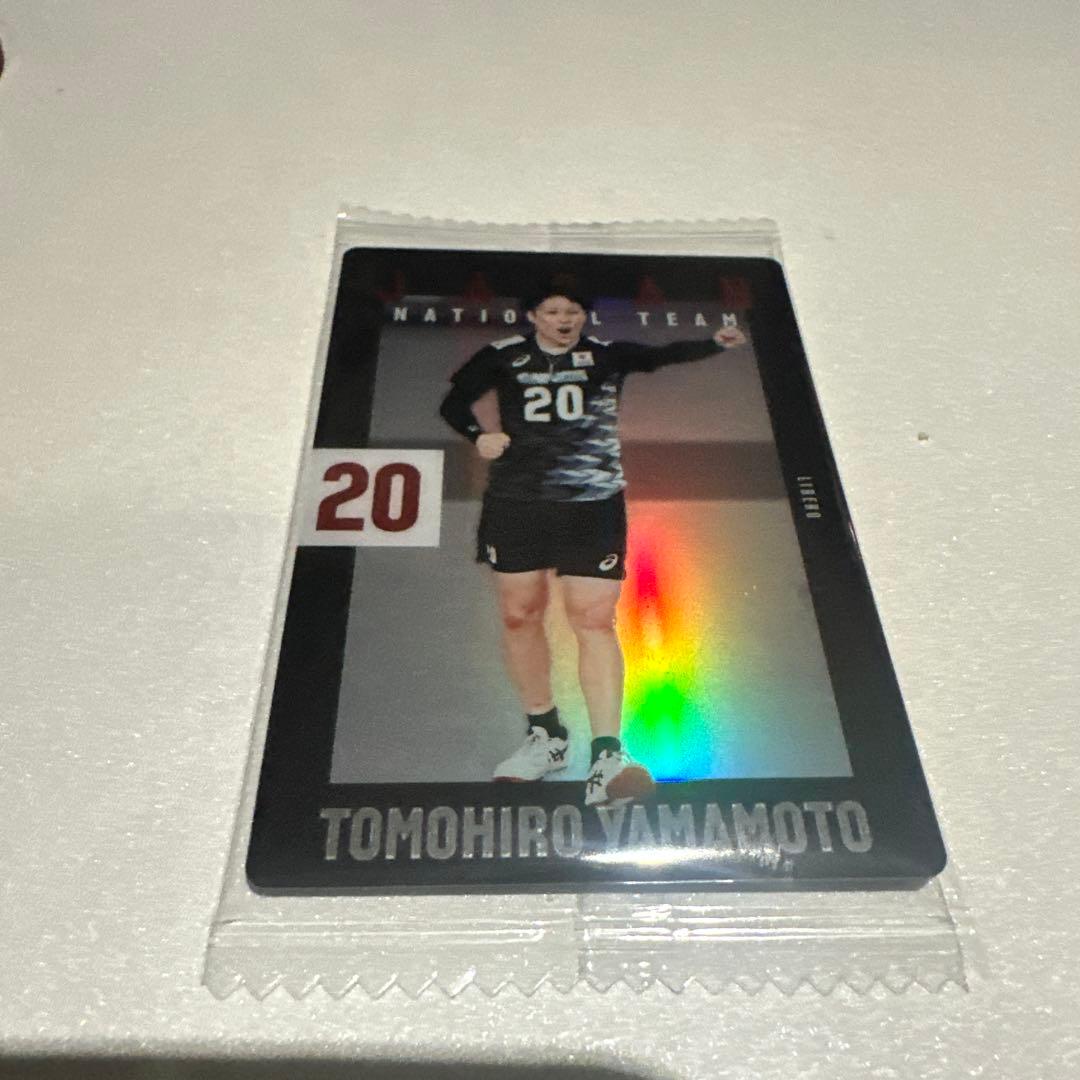 山本智大　グッズセット　バレーボール男子日本代表2024モバガチャウエハース