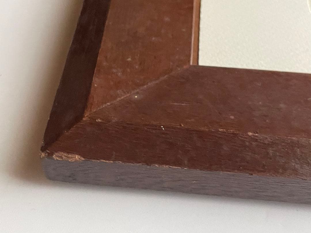 人間国宝　富本憲吉「つぼ」木版画　加藤版画研究所　額入