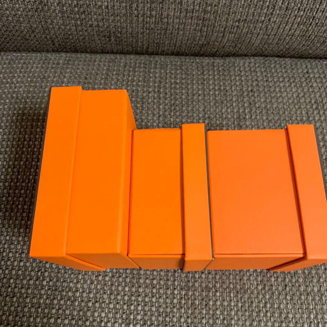 正規品　美品エルメス　アクセサリーネックレスなど　空箱ケース3セット